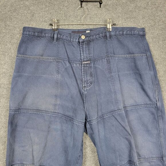 MARITHE FRANCOIS GIRBAUD Baggy Double Knee Denim Blue Jeans Big Pockets SIZE 44 - Picture 3 of 15